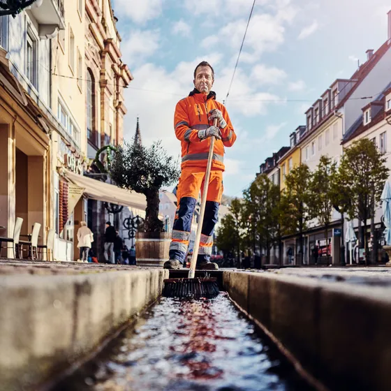 Bild: Freiburgs Bächle-Tour