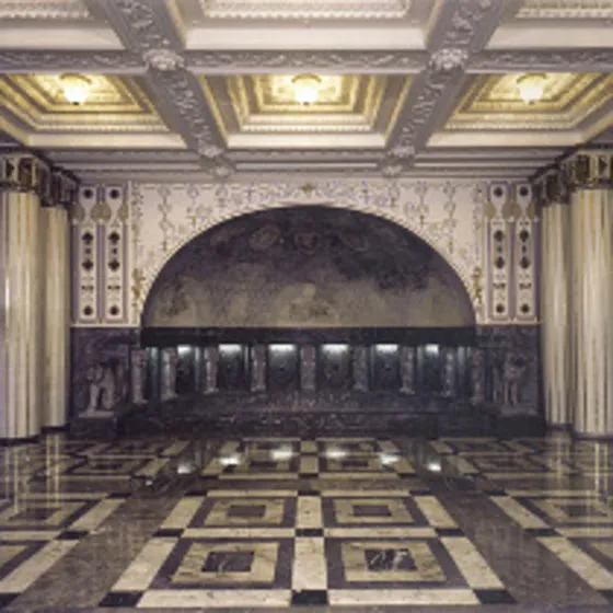 Marmorsaal im Weissenburgpark