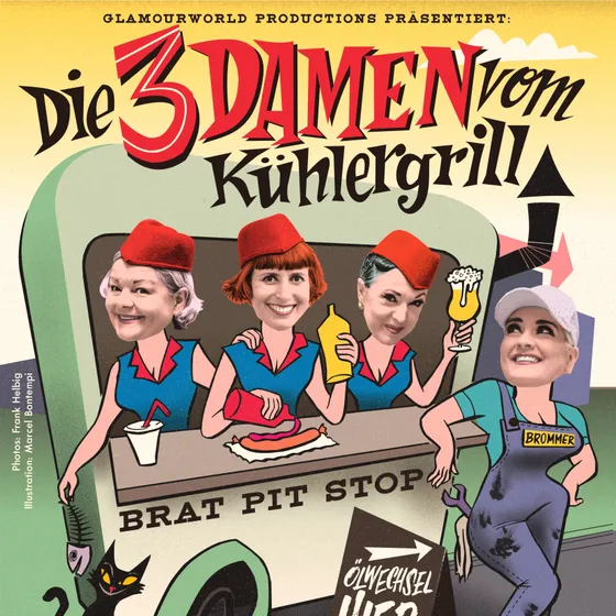 Bild: Die drei Damen vom Kühlergrill