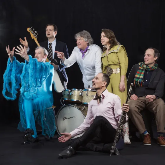 Bild: Jacques Palminger & 440 Hz Trio