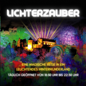 Bild: Lichterzauber Burg Stettenfels