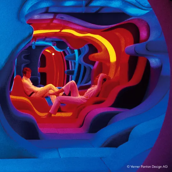 Bild: Verner Panton. Form, Farbe, Raum