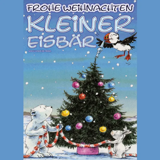 Bild: Frohe Weihnachten kleiner Eisbär