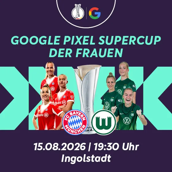 Bild: Google Pixel Supercup der Frauen