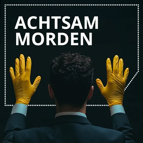 Bild: Grenzlandtheater Aachen „Achtsam Morden durch bewusste Ernährung“ - Krimikomödie von Bernd Schmidt nach dem Roman von Karsten Du