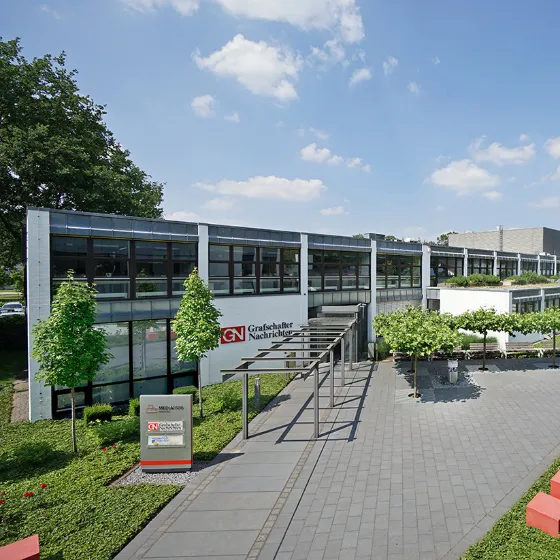 Bild: Unternehmensbesichtigungen bei den Grafschafter Nachrichten