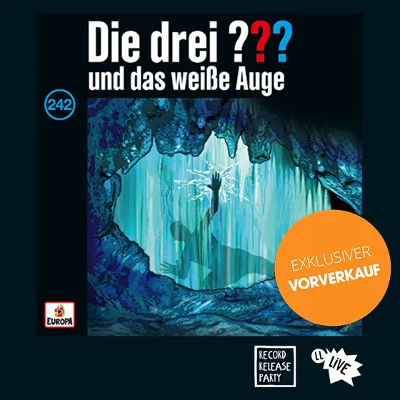 Bild: Die drei ??? und das weiße Auge - Record Release Party