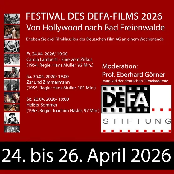 Bild: Festival des DEFA-Films