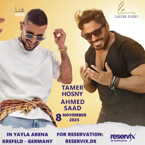 Bild: Tamer Hosny & Ahmed Saad