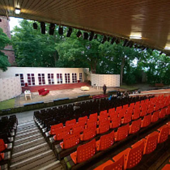 Festspielgelände auf dem Schlossberg