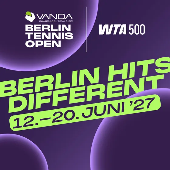 Bild: VANDA Pharmaceuticals BERLIN TENNIS OPEN