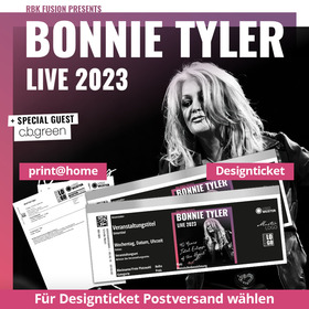 Bonnie Tyler - Live Tournee 2023 - 40 Years „Total Eclipse of the Heart“
