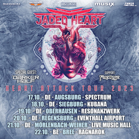 Bild: JADED HEART + Darker Half + Fire Rose - HEART ATTACK TOUR 2023