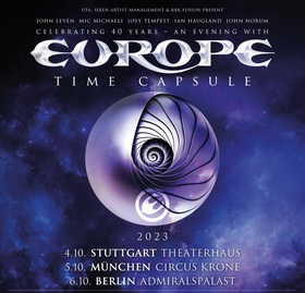 Bild: EUROPE - The Time Capsule 40th Anniversary Tour