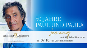 Bild: Lesung: 50 Jahre Paul und Paula - mit Winfried Glatzeder