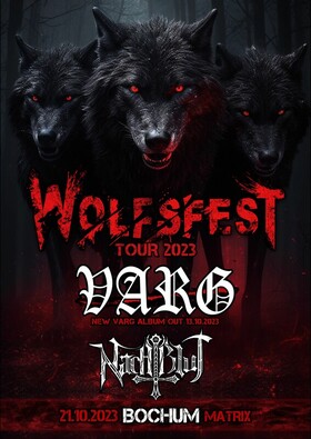 Varg & Nachtblut - Wolfsfest Tour 2023