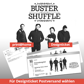 BUSTER SHUFFLE - Hold Back The Rebels Tour