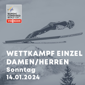 FIS Weltcup Nordische Kombination Oberstdorf Sonntag So. 14.01.2024