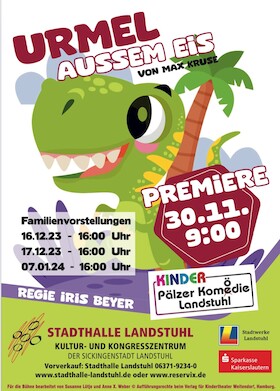 Bild: Kinder Pälzer Komödie - Urmel aussem Eis