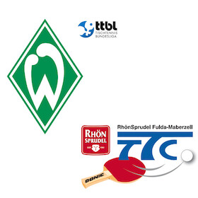 Bild: SV Werder Bremen - TTC Rhönsprudel Fulda-Maberzell