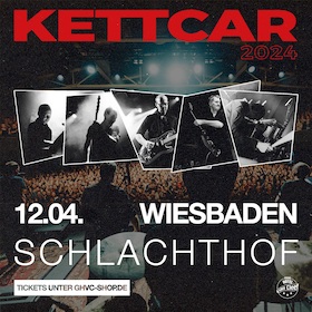 KETTCAR - Live 2024 in Wiesbaden, 12.04.2024 - Tickets - regioactive.de