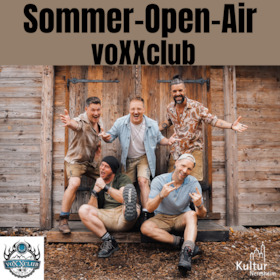 Sommer-Open-Air mit voXXclub - Support-Act: Brasst Scho´
