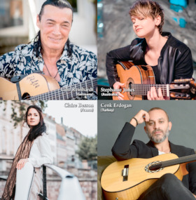 Nacht der Gitarren - mit Lulo Reinhardt / Claire Besson / Cenk Erdogan / Stephanie Jones