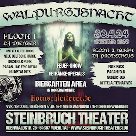 Walpurgisnacht - Disco, Feuer-Show & Hornschleiferei