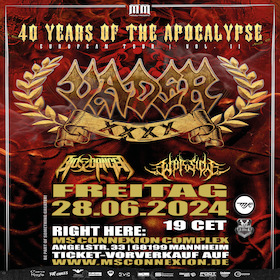 VADER - 40 Years of the Apocalypse Tour
