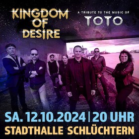 KINGDOM OF DESIRE - A TRIBUTE TO THE MUSIC OF TOTO!