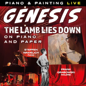 Genesis - The lamb lies down on piano & paper - Piano-Konzert mit Live-Malerei