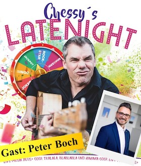 Chessy’s Latenight-Show - mit dem Oberbürgermeister Peter Boch
