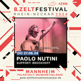 PAOLO NUTINI + Support: Brockhoff