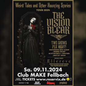 The Vision Bleak - Weird Tales And Other Haunting Stories – Tour 2024