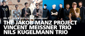 The Jakob Manz Project | Vincent Meissner Trio | Nils Kugelmann Trio - ACT Night