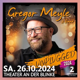 Gregor Meyle & Band - Unplugged Tour 2024