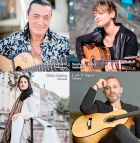 Nacht der Gitarren 2024 - Lulo Reinhardt, Claire Besson (F), Cenk Erdogan (TUR) & Stephanie Jones (AUS)