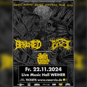 BENIGHTED + BAEST - Beast Against Beast European Tour 2024