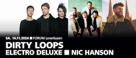 Dirty Loops | Electro Deluxe | Nic Hanson - Funky Stuff Night