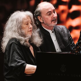 Bild: Martha Argerich & Jura Margulis