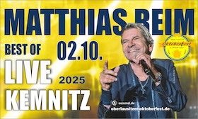 Kemnitz Matthias Reim & Band 2025
