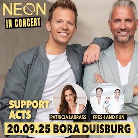 NEON IN CONCERT - inkl. Support-Acts