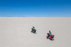 Bild: Dia-Vortrag Fahrradabenteuer Südamerika