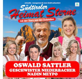 Südtiroler Heimatsterne 2026 - ...mit den Stars aus den Dolomiten***