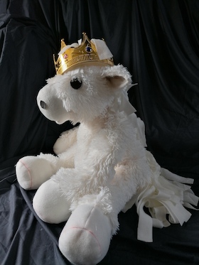 Das kleine weiße Pony