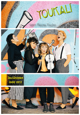 Bild: Youkalí - Seiltänzerin ohne Netz