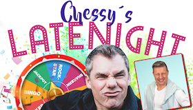 Bild: Chessy's Latenight - Gast: Jörg Augenstein (Schlagersänger, Eventmanager, Stadtrat, Karnevalsprinz)