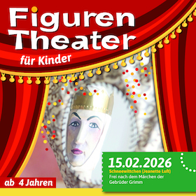 Figurentheater in der CD-Kaserne: Schneewittchen