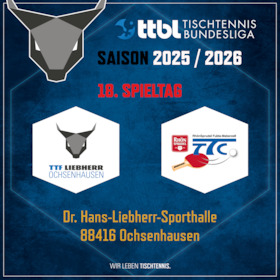 Saison 2025/2026 Tischtennis Bundesliga