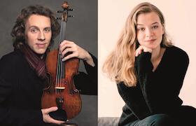 Bild: Albrecht Menzel und Elisabeth Brauß - Wenn sich Violine und Flügel treffen